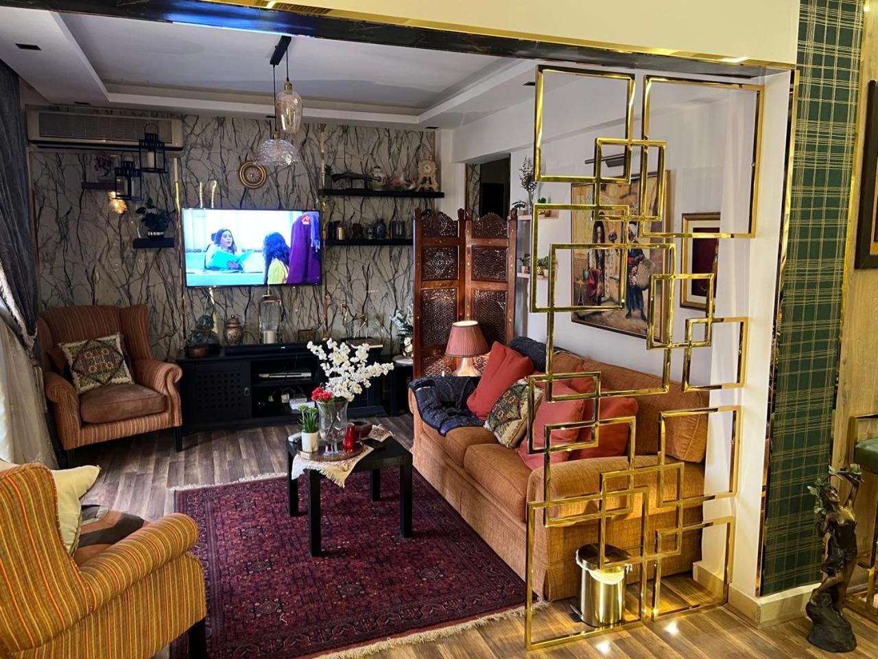 Апартаменты شقه مفروشه فاخره بالقاهره الجديده New Cairo Экстерьер фото