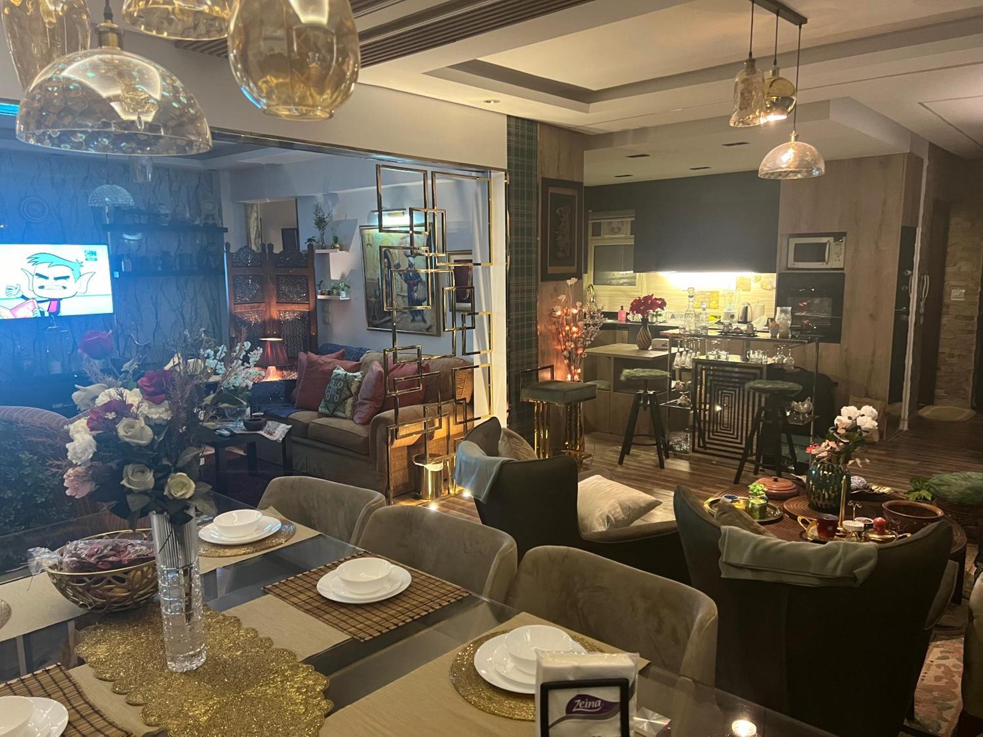 Апартаменты شقه مفروشه فاخره بالقاهره الجديده New Cairo Экстерьер фото