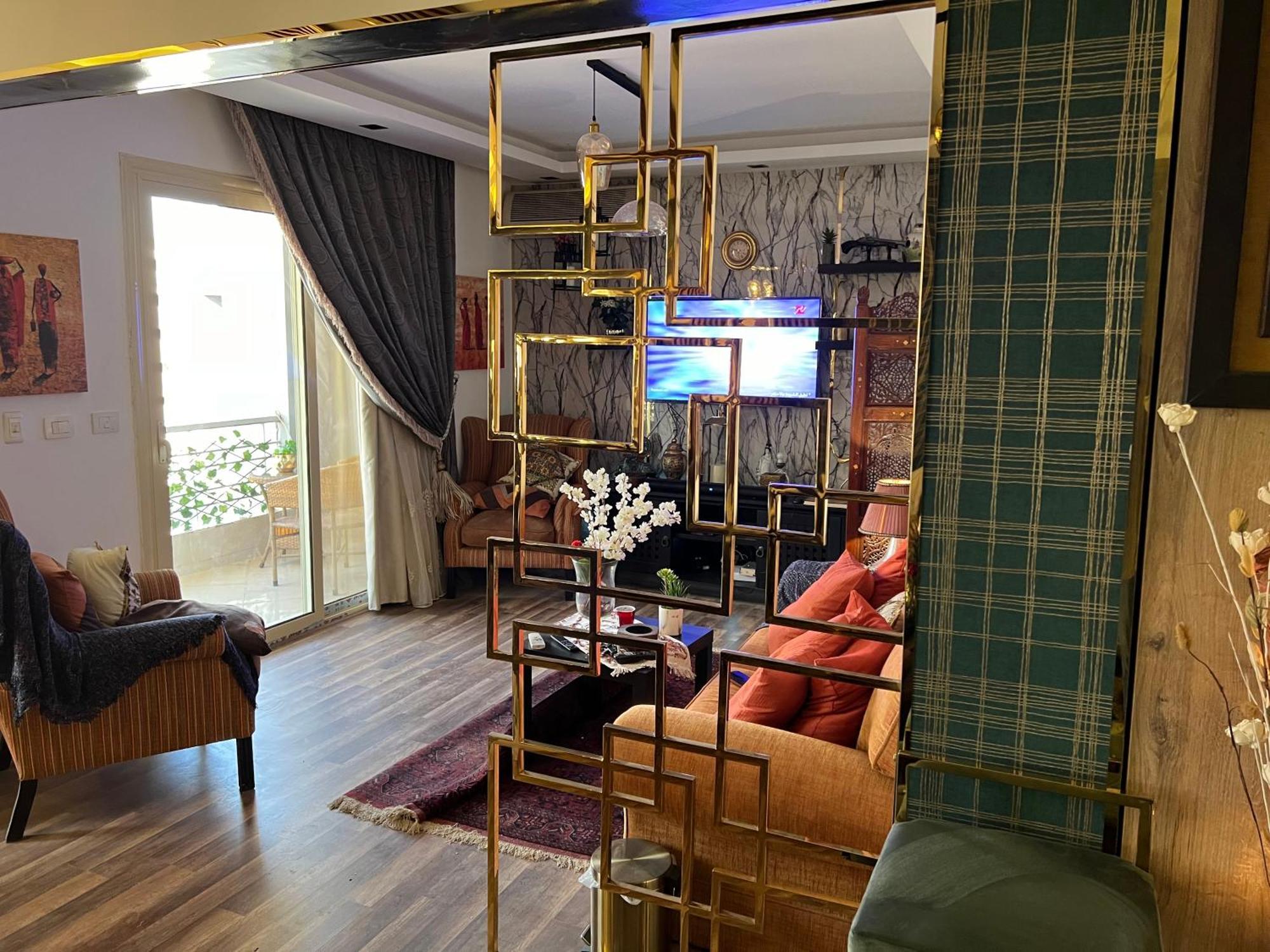 Апартаменты شقه مفروشه فاخره بالقاهره الجديده New Cairo Экстерьер фото